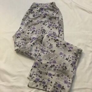 (Like New) Charter Club Floral Pajama Pants
